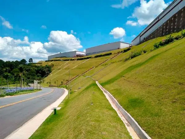 laudo de estabilização de talude